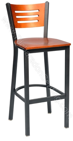 Three Slat Cafe Stool