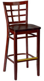 Windowpane Bar Stool