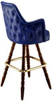 Deluxe Wing Colonial Bar Stool