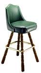 Crown Top Mediterranean Bar Stool